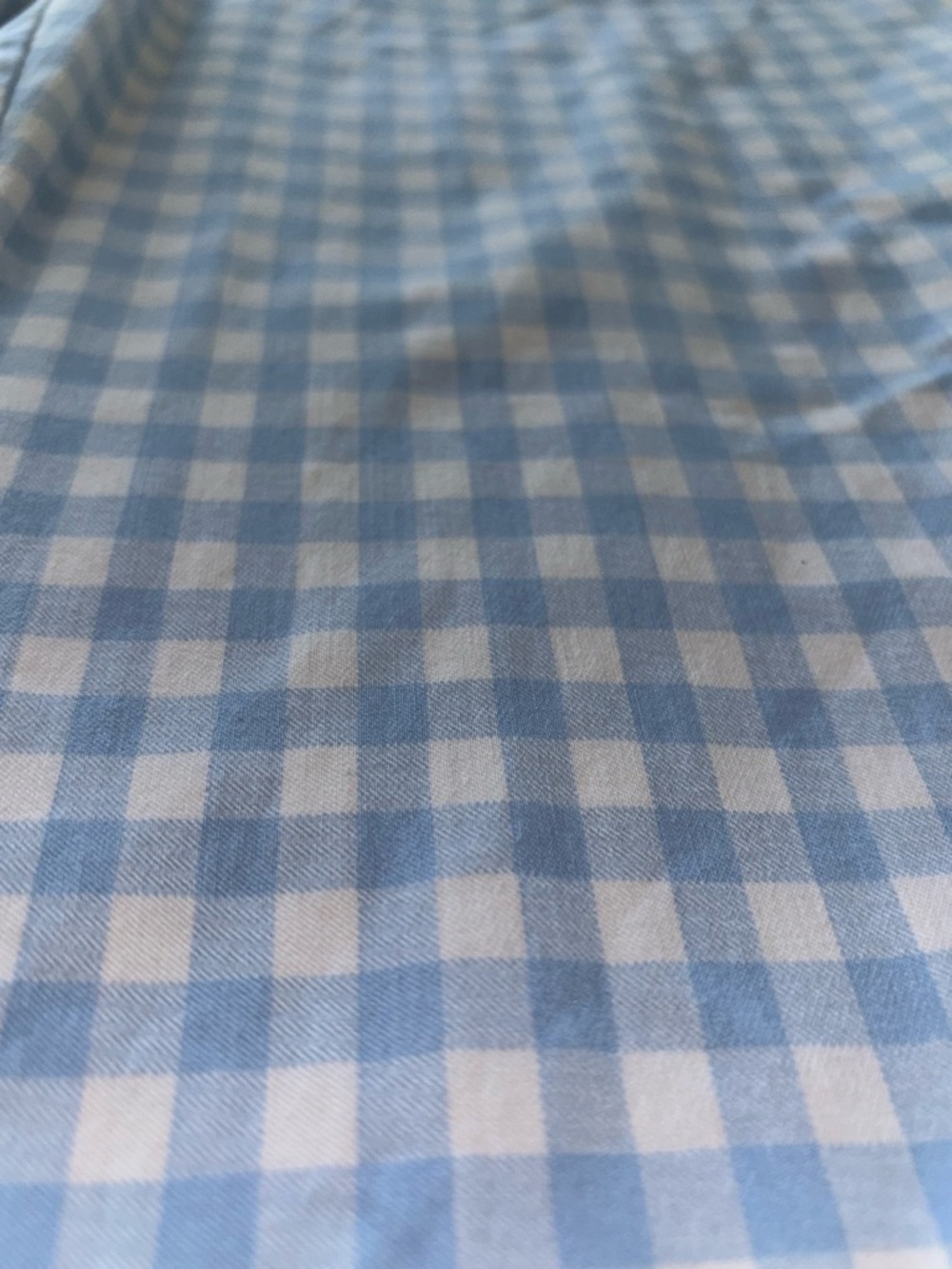 Zac & Rachel Light Blue Gingham Kids Pants - Picture 5 of 8